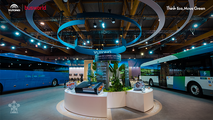 Yutong Launches EV Long-Life Tech at Busworld Europe 2025, Secures Seven Major Awards